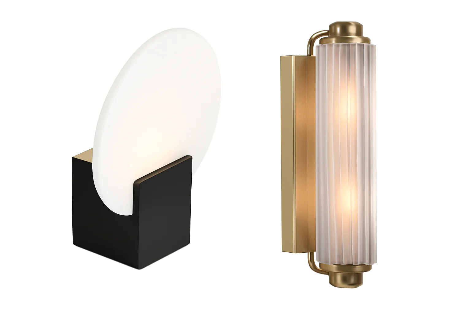 Badkamer wandlampen